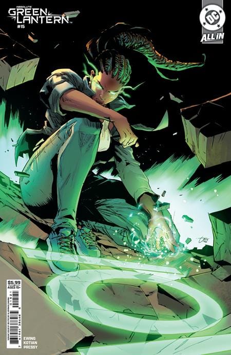 ABSOLUTE GREEN LANTERN #15 CVR B DEXTER SOY CARD STOCK VAR