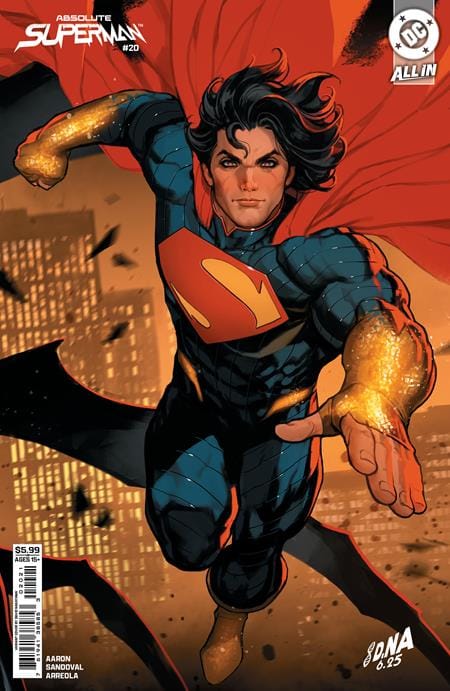 ABSOLUTE SUPERMAN #20 CVR B DAVID NAKAYAMA CARD STOCK VAR