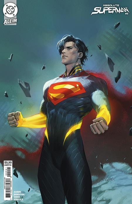 ABSOLUTE SUPERMAN #9 CVR B LESLEY LEIRIX LI CARD STOCK VAR