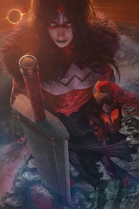 ABSOLUTE WONDER WOMAN #22 CVR C RAHZZAH CARD STOCK VAR