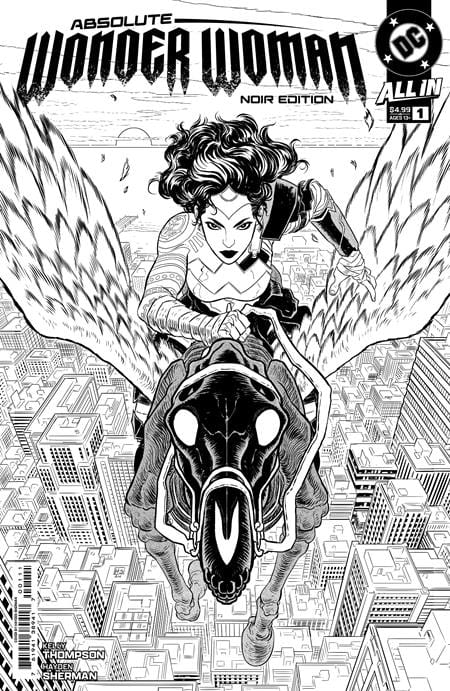 ABSOLUTE WONDER WOMAN NOIR EDITION #1 (ONE SHOT) CVR A HAYDEN SHERMAN