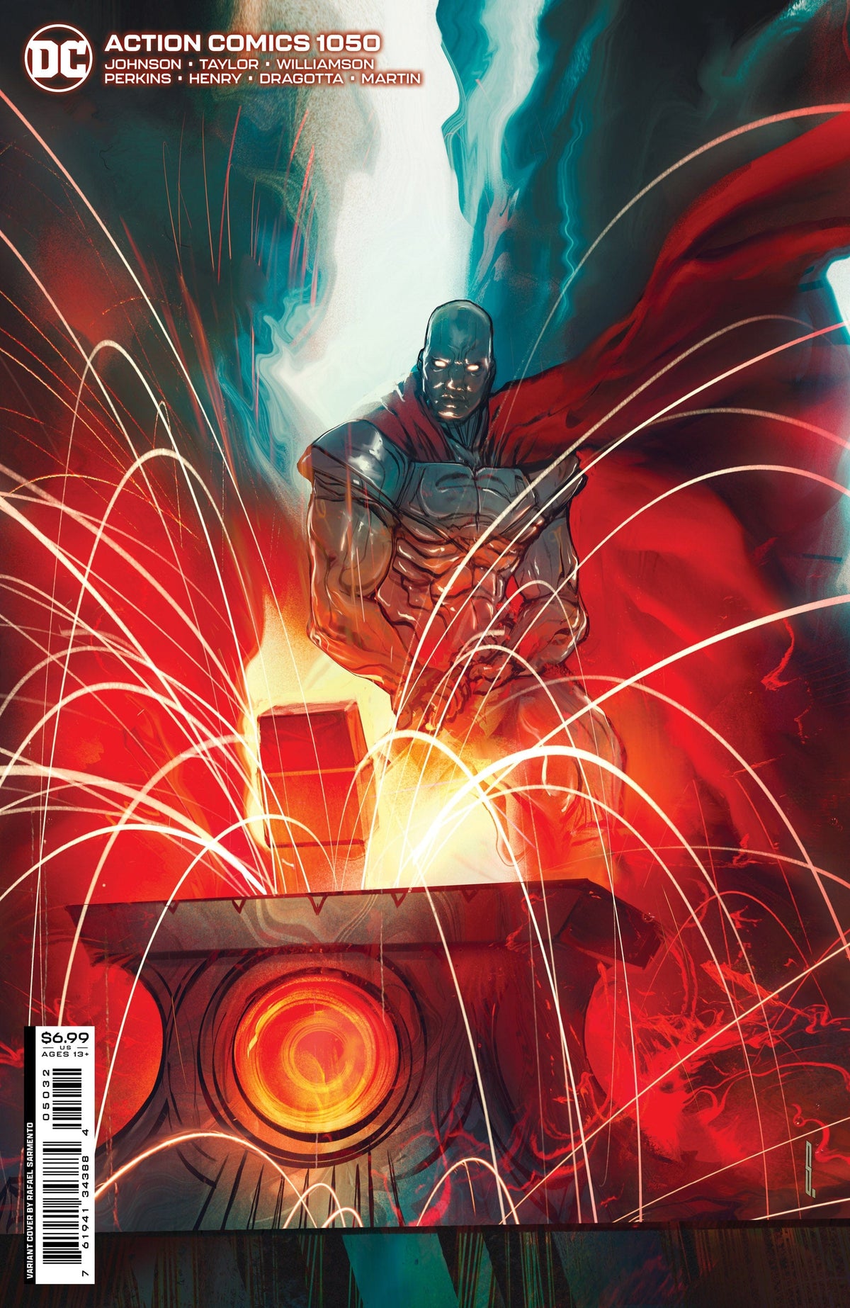ACTION COMICS #1050 CVR Q RAFAEL SARMENTO CARD STOCK VAR