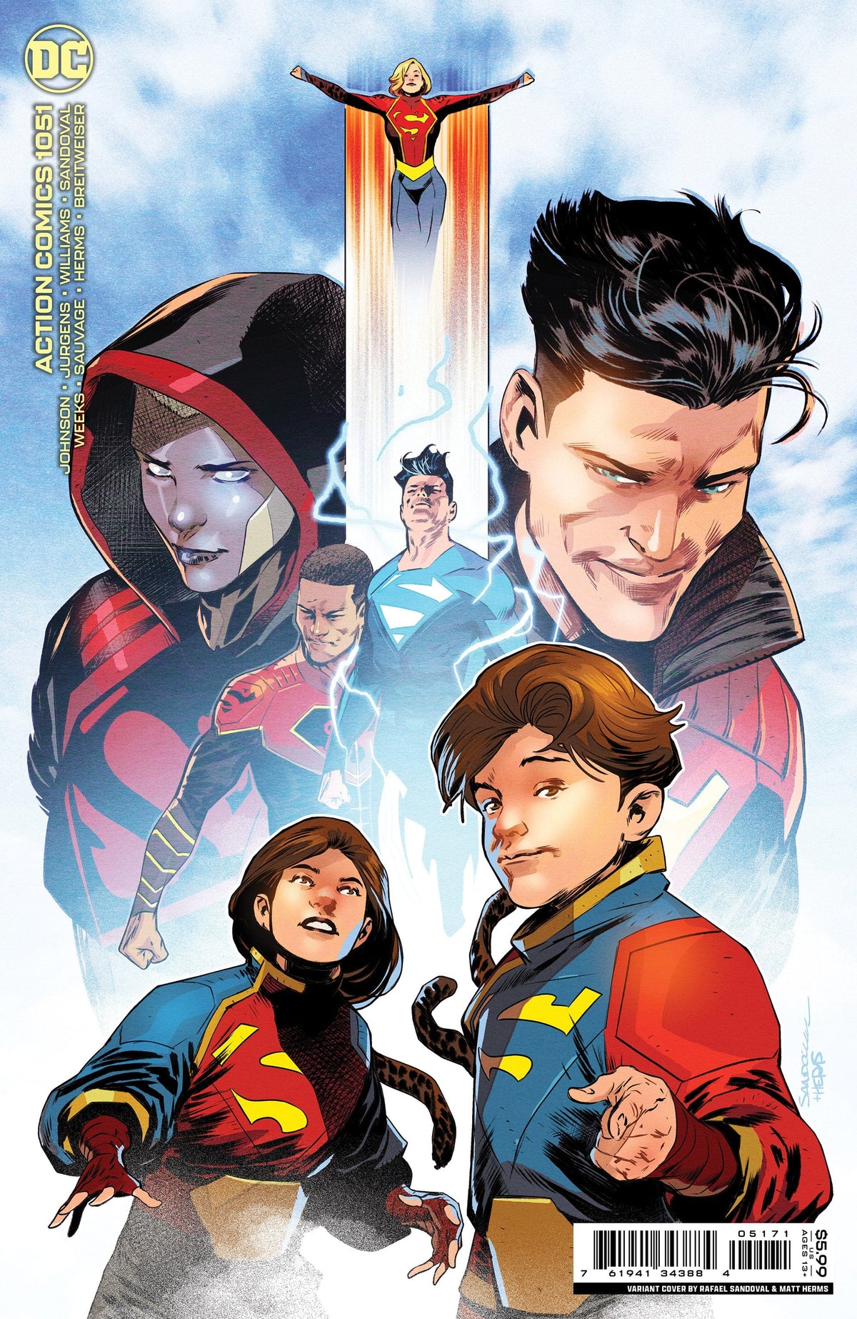 ACTION COMICS #1051 CVR E RAFA SANDOVAL CARD STOCK VAR