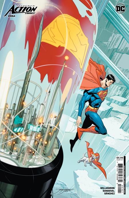 ACTION COMICS #1064 CVR B JORGE JIMENEZ CARD STOCK VAR (HOUSE OF BRAINIAC)