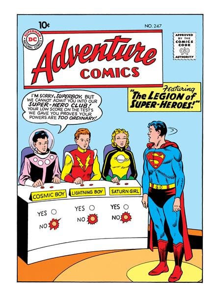 ADVENTURE COMICS #247 FACSIMILE EDITION CVR A CURT SWAN (Release Date: 08/12/2026)