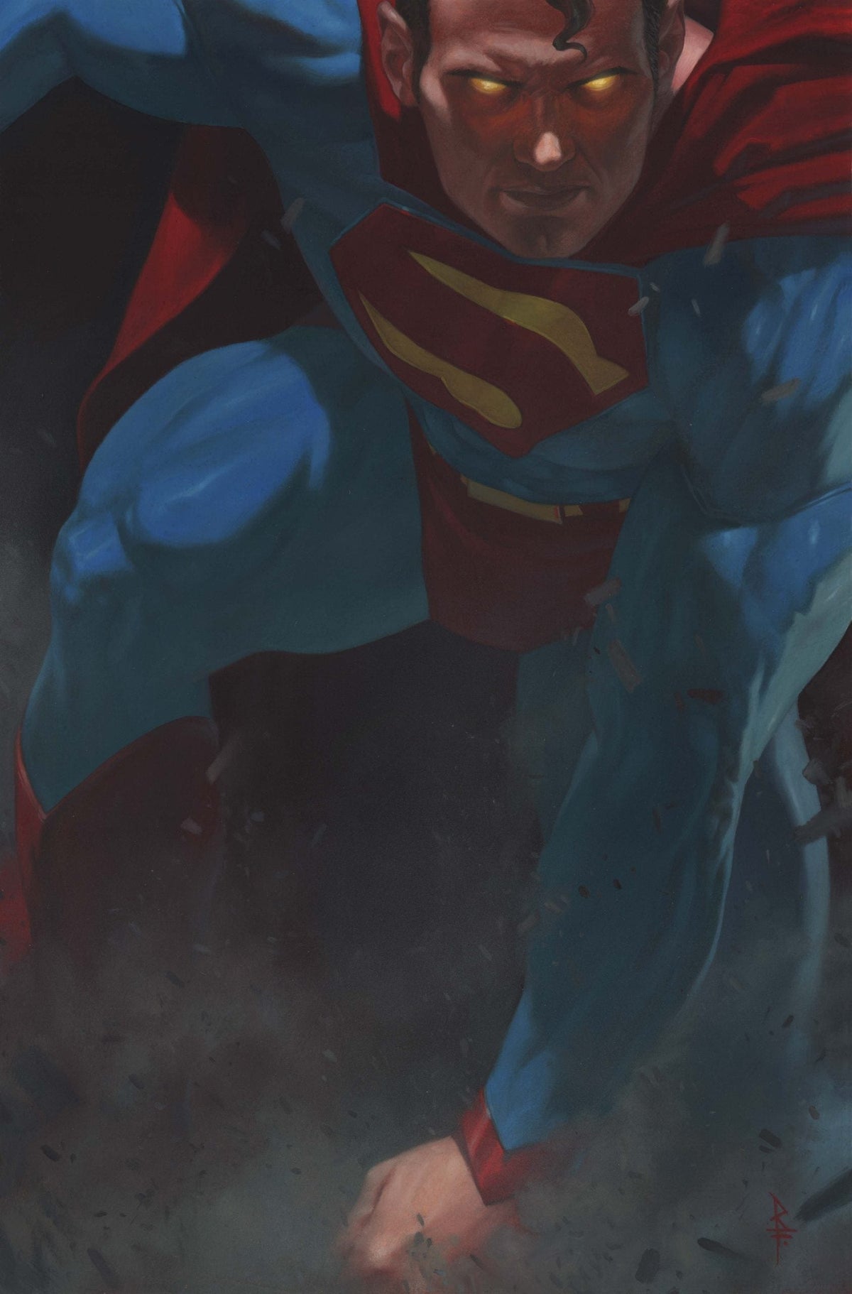 ADVENTURES OF SUPERMAN BOOK OF EL #1 (OF 12) CVR C RICCARDO FEDERICI CARD STOCK VAR