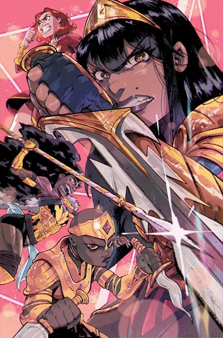 AMAZONS ATTACK #3 CVR B RICARDO LOPEZ ORTIZ CARD STOCK VAR