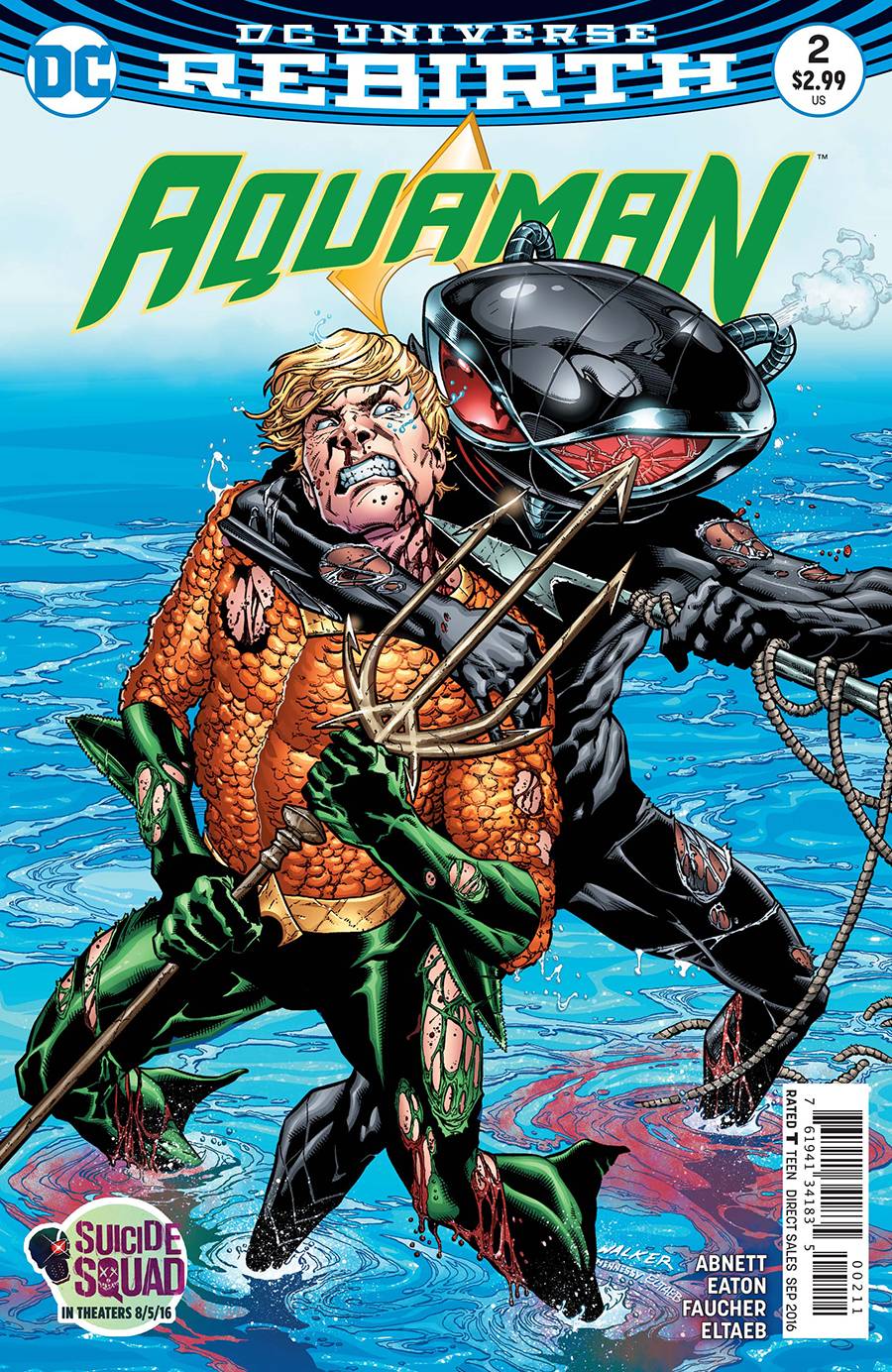 AQUAMAN #2 REBIRTH