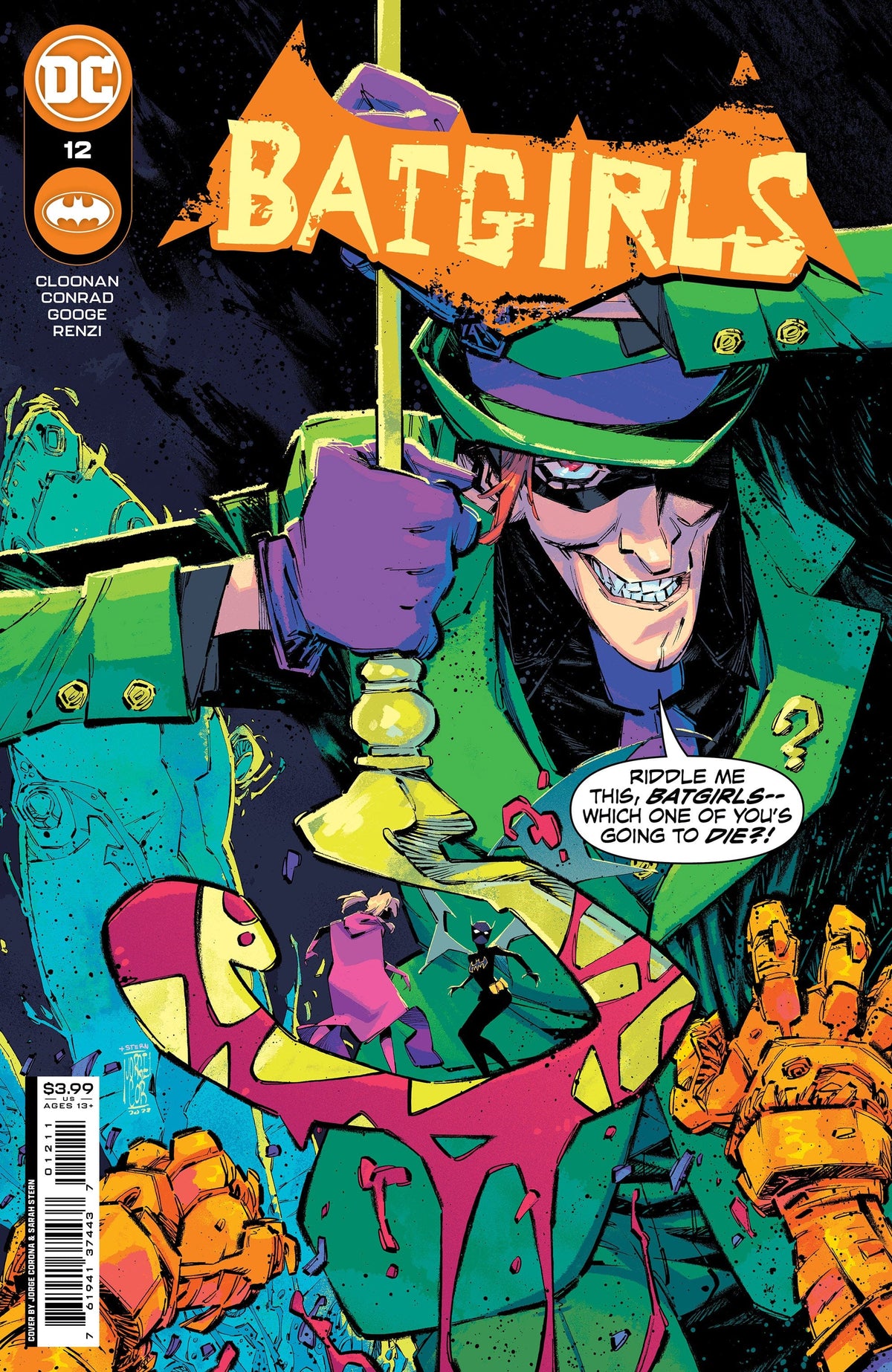 BATGIRLS #12 CVR A JORGE CORONA
