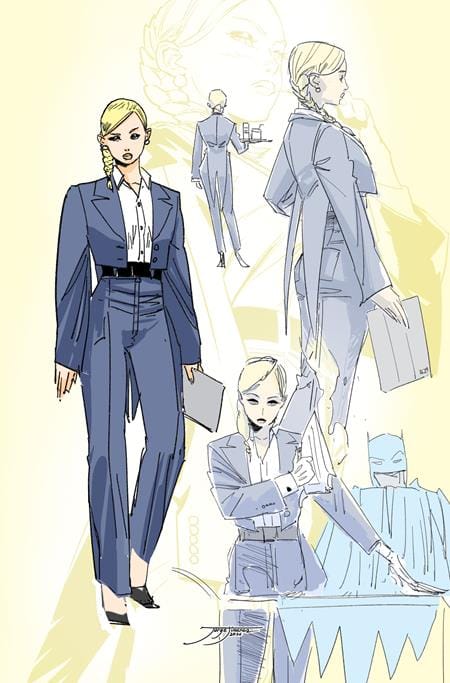 BATMAN #12 CVR G JORGE JIMENEZ VERITY PENNYWORTH DESIGN CARD STOCK VAR (Release Date: 08/05/2026)