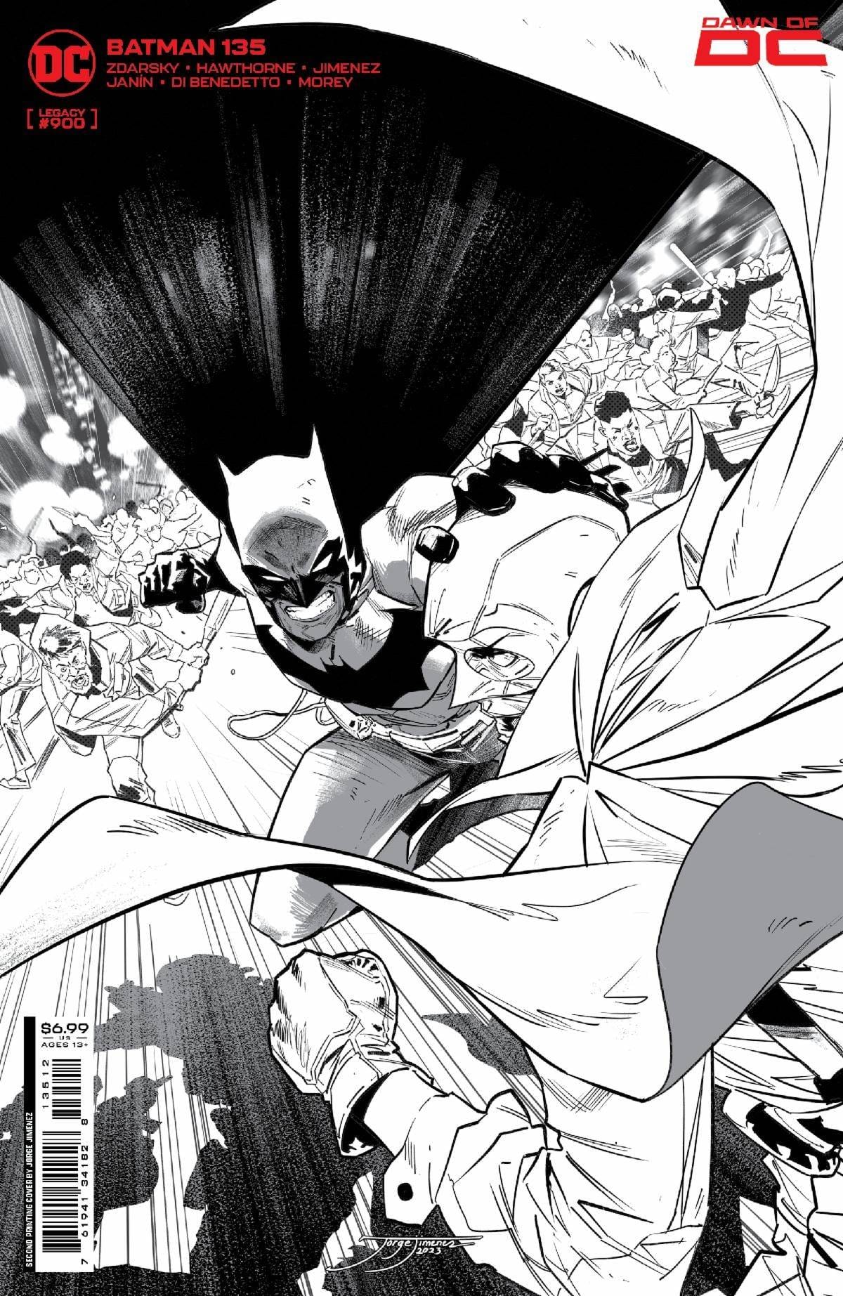 BATMAN #135 (#900) 2ND PTG JORGE JIMENEZ VAR