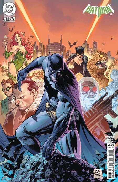 BATMAN #3 Second Printing Cvr B Tony S Daniels Card Stock Var
