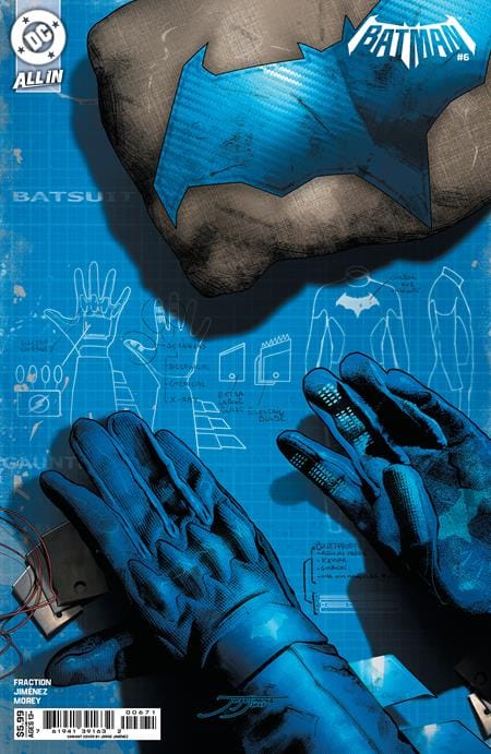 BATMAN #6 CVR E JORGE JIMENEZ BAT-GADGET CARD STOCK VAR