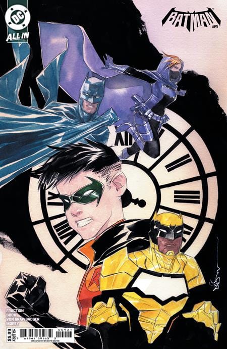 BATMAN #9 CVR B DUSTIN NGUYEN CARD STOCK VAR
