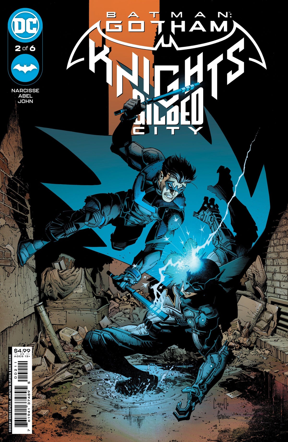 BATMAN GOTHAM KNIGHTS GILDED CITY #2 (OF 6) CVR A GREG CAPULLO & JONATHAN GLAPION