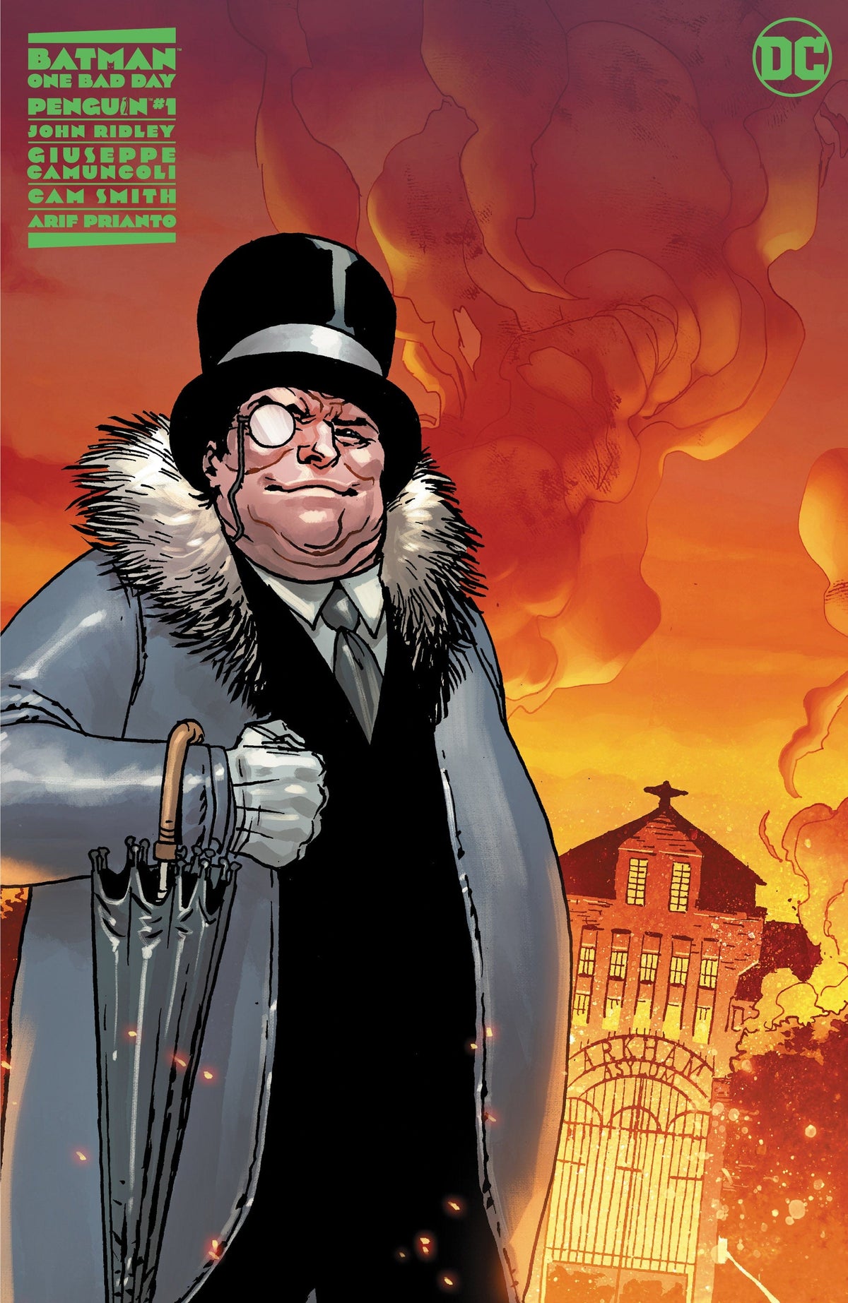 BATMAN ONE BAD DAY PENGUIN #1 (ONE SHOT) CVR F GIUSEPPE CAMUNCOLI PREMIUM VAR
