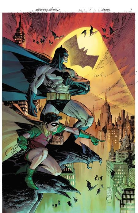 BATMAN & ROBIN YEAR ONE DYNAMIC DUOS #1 (OF 12) CVR B MARC SILVESTRI CARD STOCK VAR (Release Date: 08/12/2026)