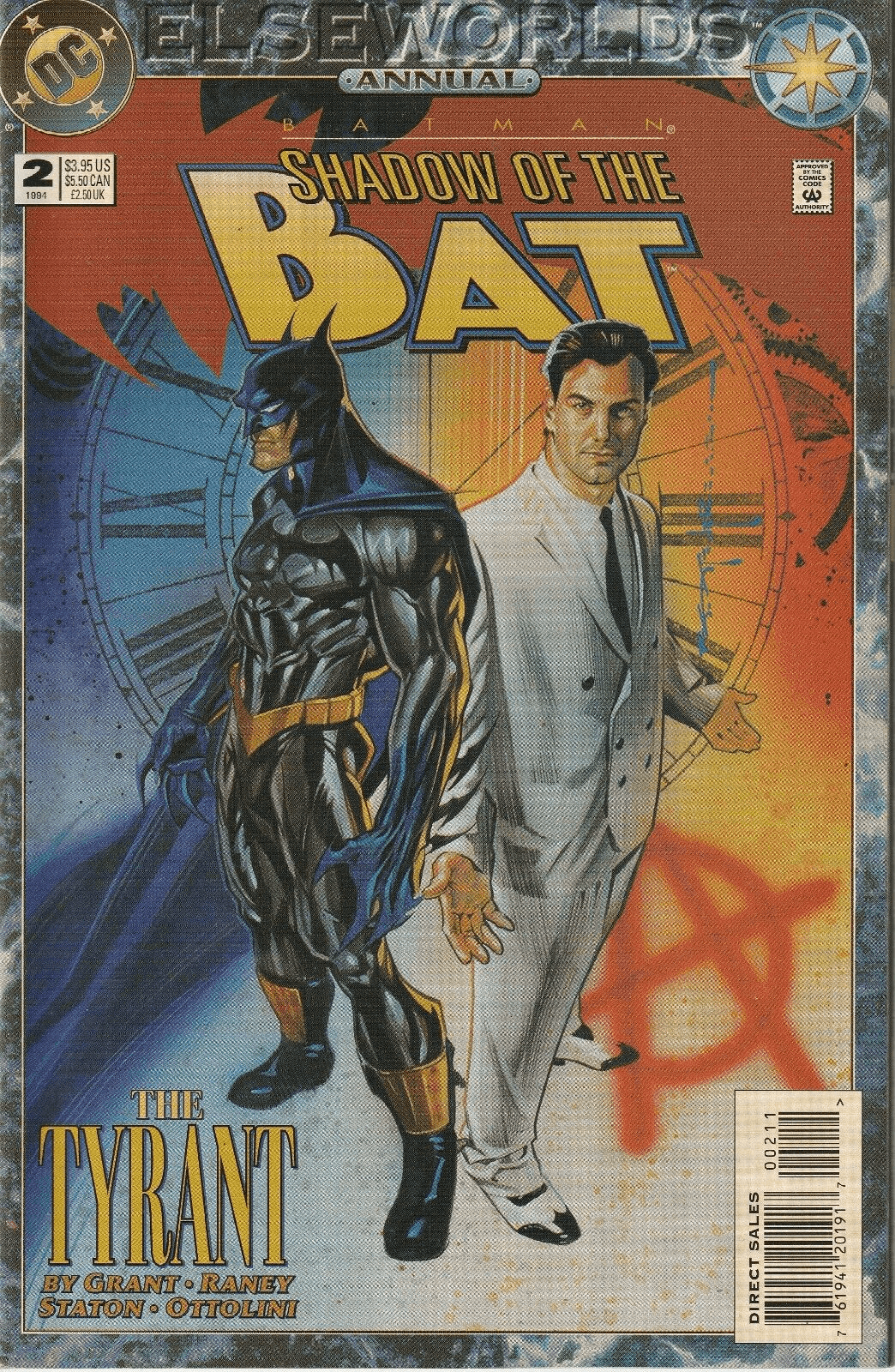 BATMAN SHADOW OF THE BAT ANNUAL #2 (ELSEWORLDS)