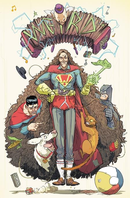 BATMAN SUPERMAN WEIRD AL WORLDS WEIRDEST #1 (ONE SHOT) CVR C RILEY ROSSMO CARD STOCK VAR (Release Date: 09/02/2026)
