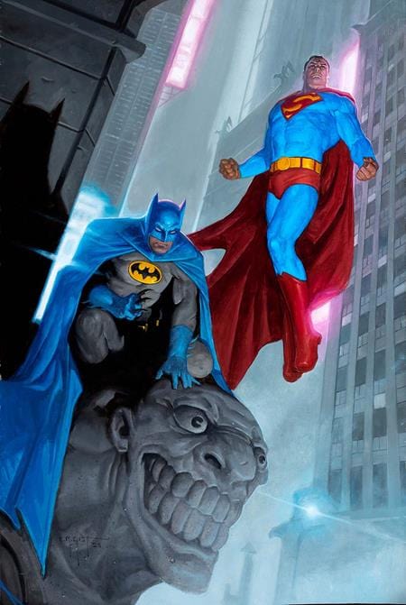 BATMAN SUPERMAN WORLDS FINEST #47 CVR B EM GIST CARD STOCK VAR