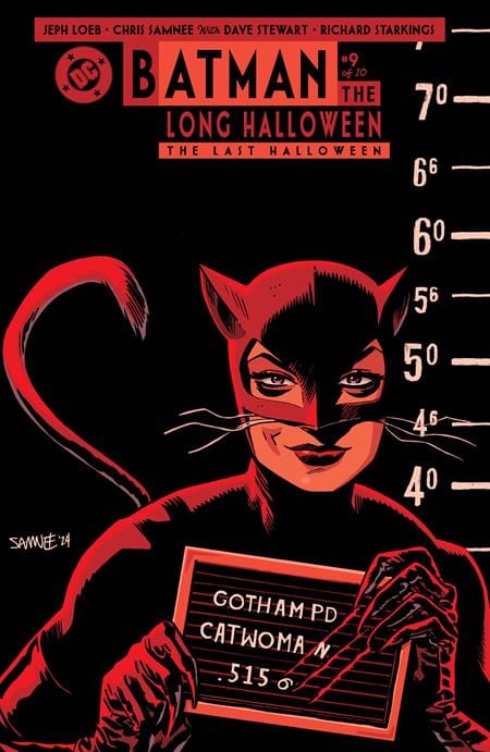 BATMAN THE LONG HALLOWEEN THE LAST HALLOWEEN #9 (OF 10) CVR B CHRIS SAMNEE CARD STOCK VAR