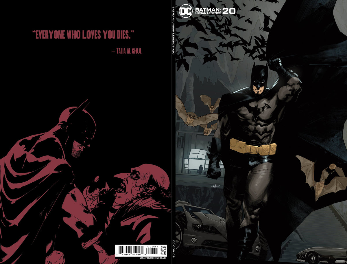 BATMAN URBAN LEGENDS #20 CVR C EDWIN GALMON VAR