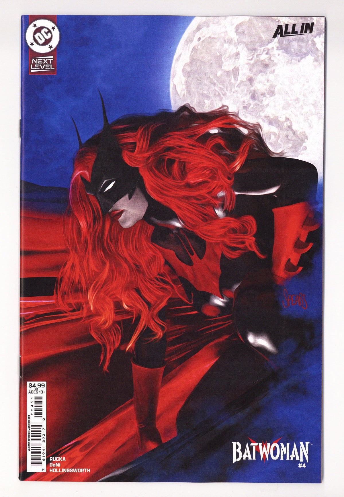 BATWOMAN #4 CVR F MARK SPEARS VAR