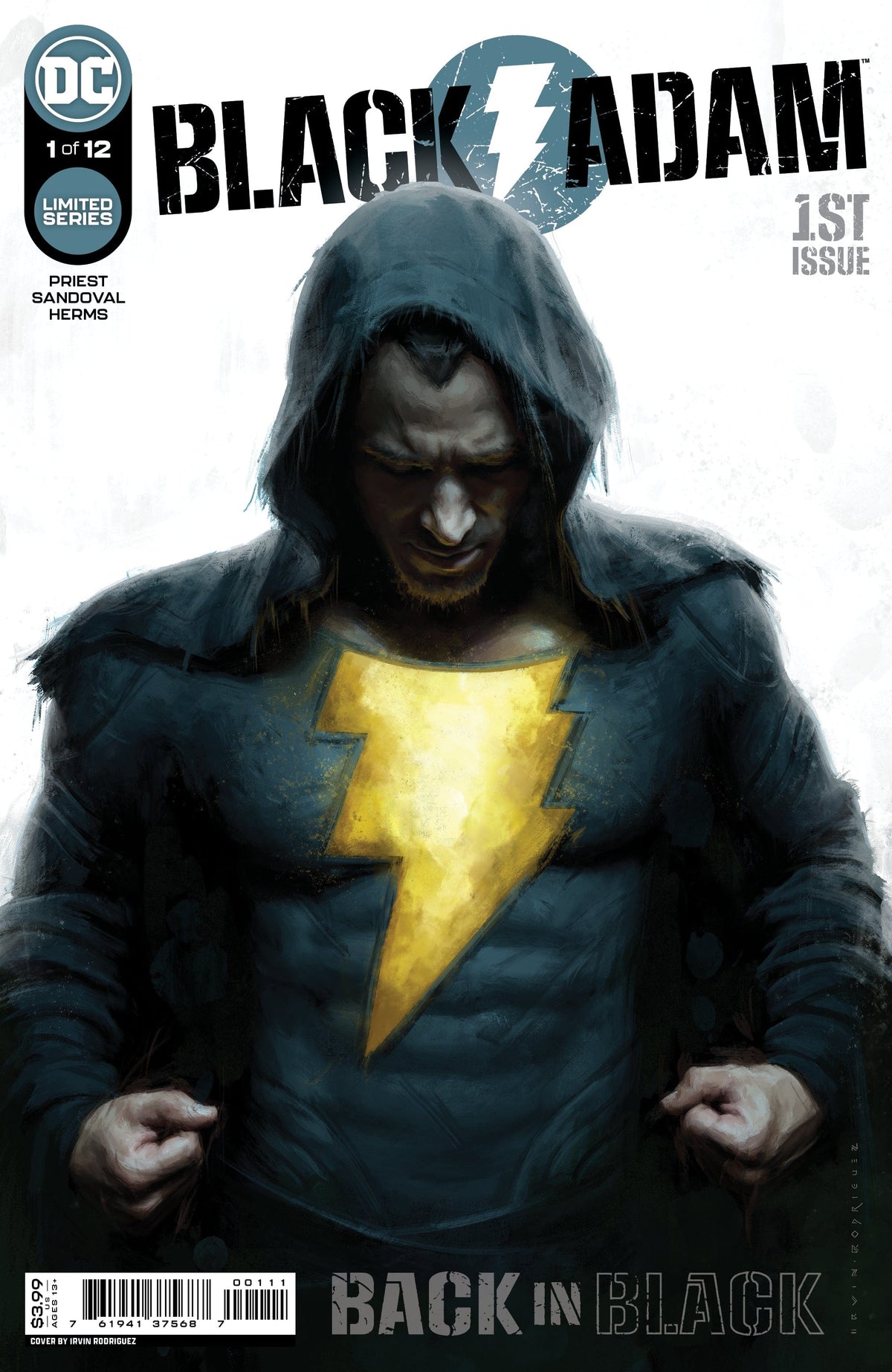 BLACK ADAM #1 CVR A IRVIN RODRIGUEZ