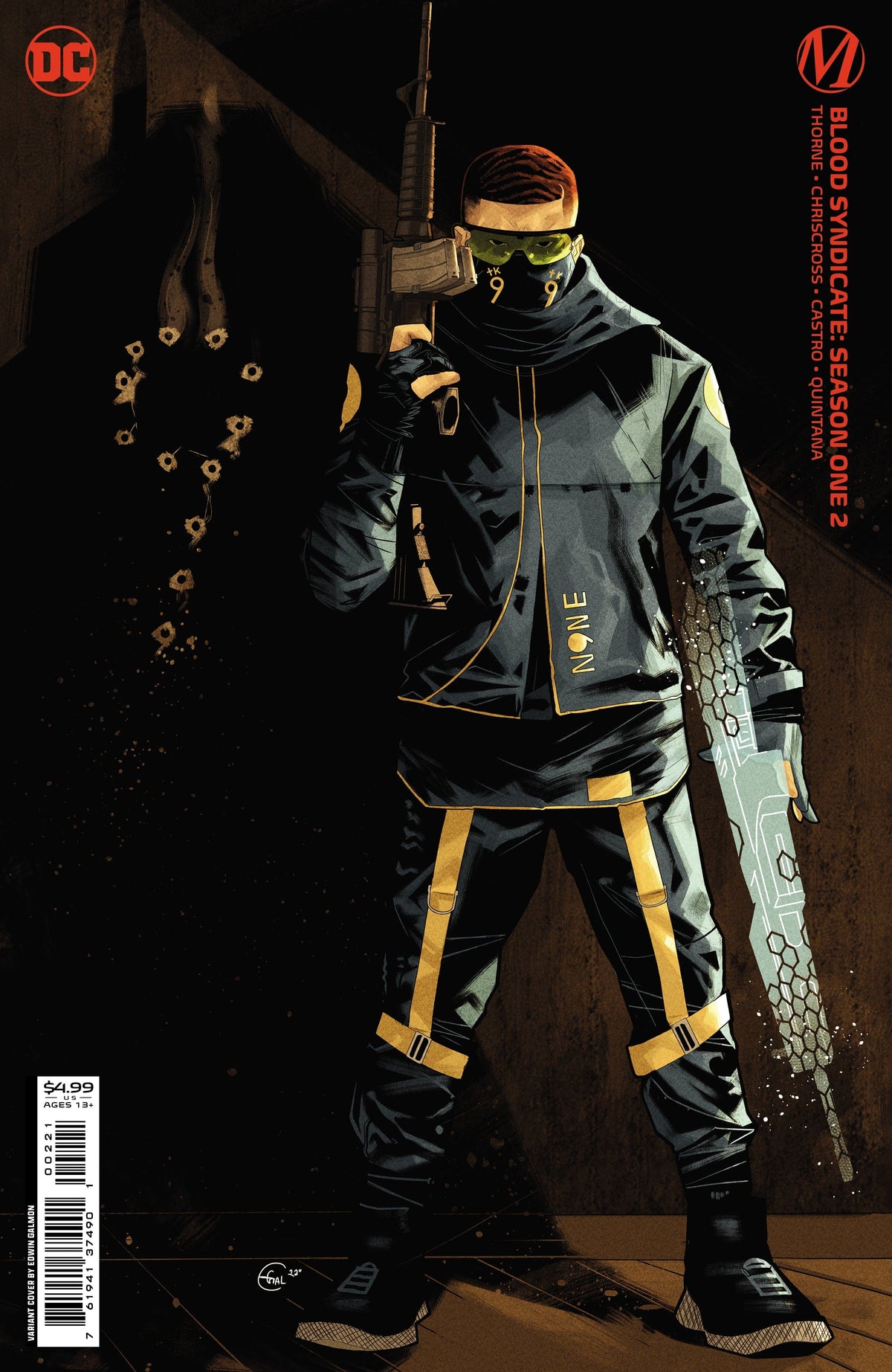 BLOOD SYNDICATE SEASON ONE #2 (OF 6) CVR B MATEUS MANHANINI CARD STOCK VAR