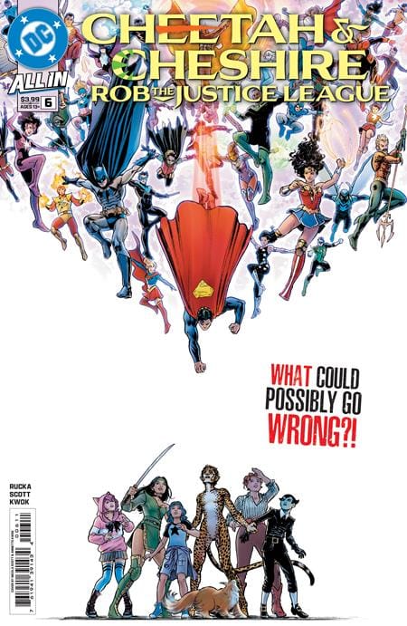 CHEETAH AND CHESHIRE ROB THE JUSTICE LEAGUE #6 (OF 6) CVR A NICOLA SCOTT