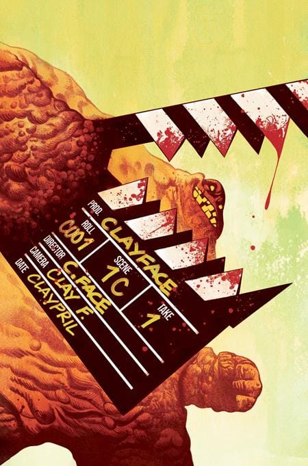 CLAYFACE CELEBRITY DIRT #1 (OF 6) CVR B MIKE DEL MUNDO CARD STOCK VAR
