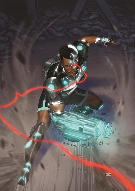 CYBORG #4 (OF 6) CVR B TAURIN CLARKE CARD STOCK VAR