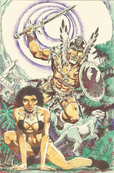 DANGER STREET #8 (OF 12) CVR B MIKE GRELL CARD STOCK VAR (MR)