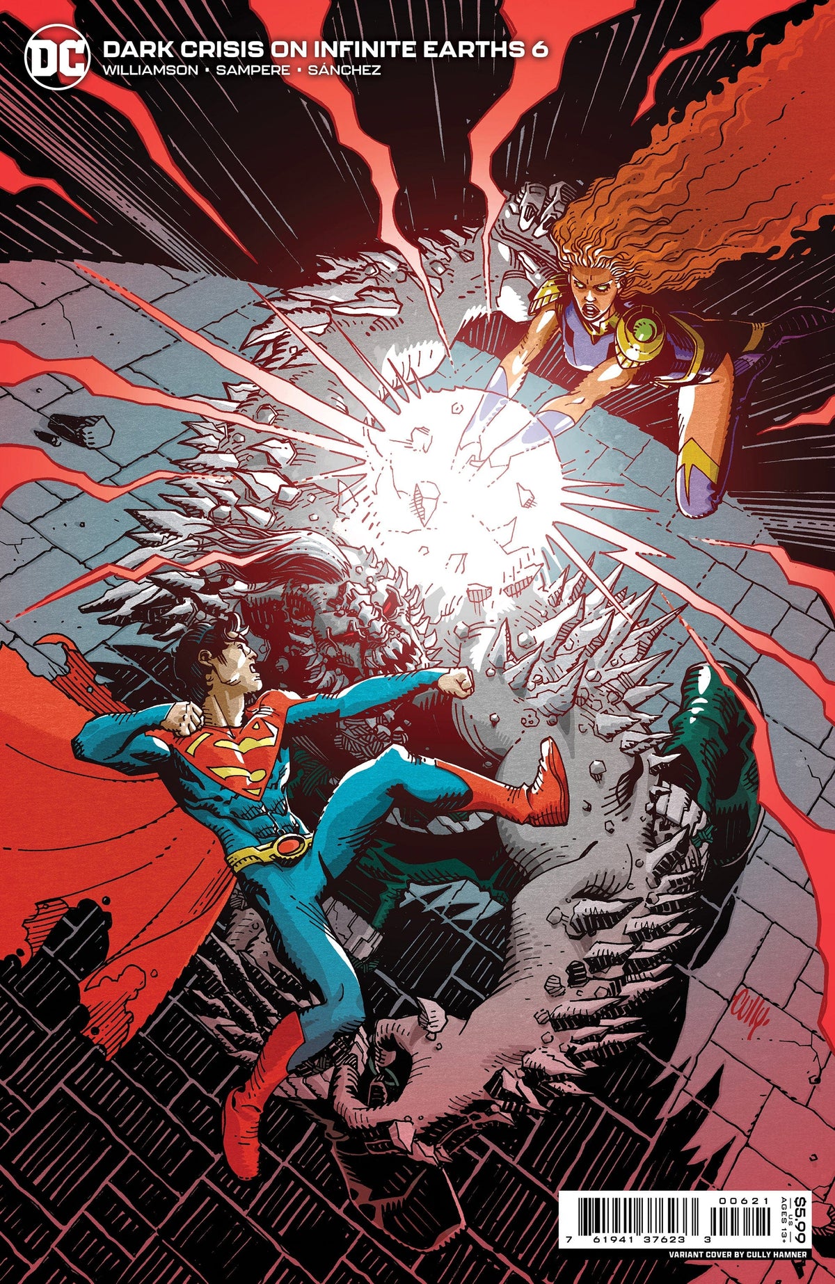 DARK CRISIS ON INFINITE EARTHS #6 (OF 7) CVR B CULLY HAMNER CARD STOCK VAR