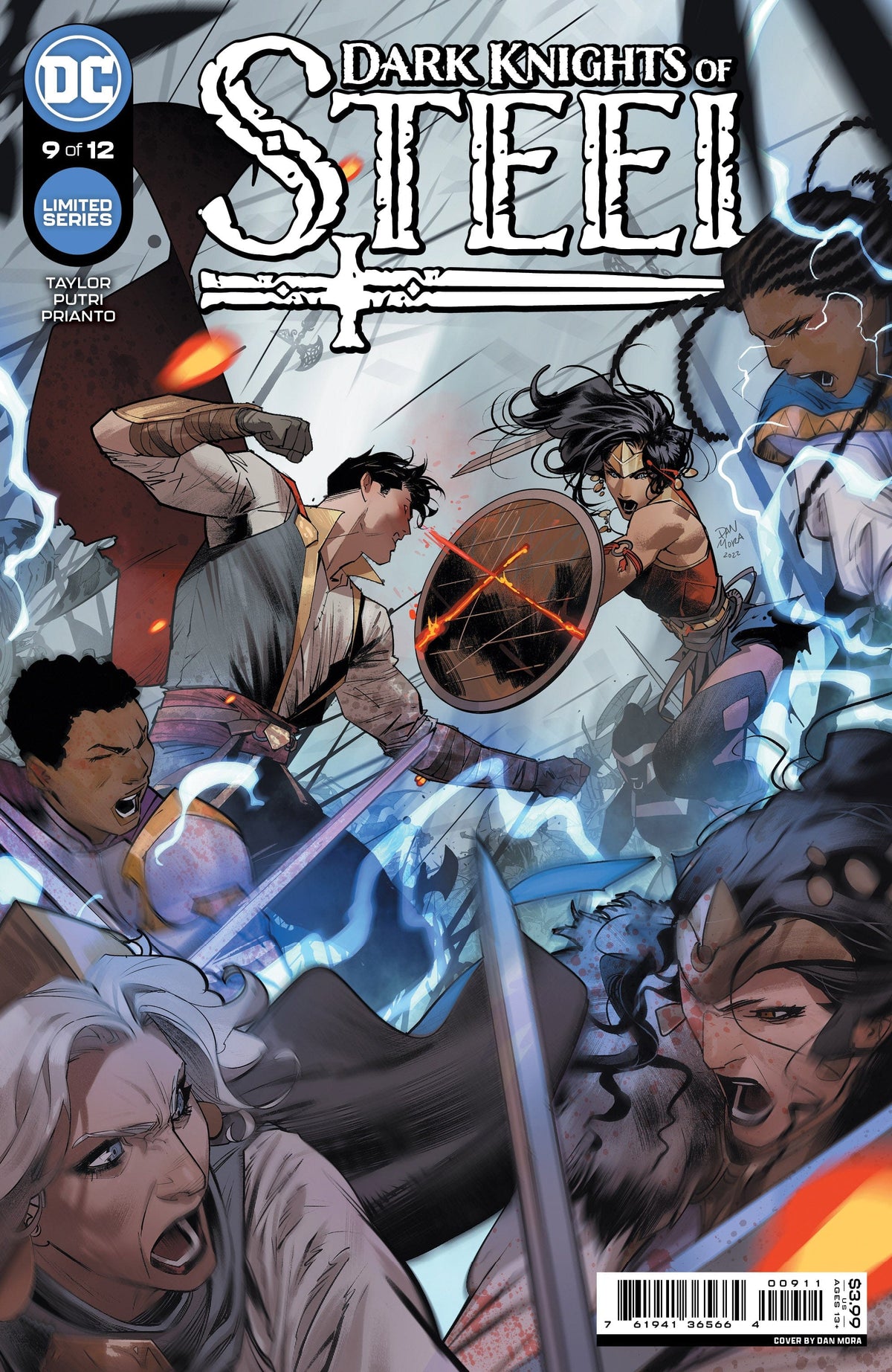 DARK KNIGHTS OF STEEL #9 (OF 12) CVR A DAN MORA