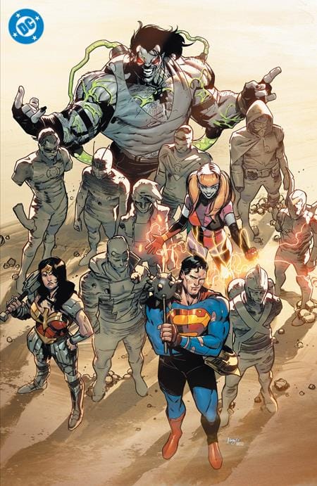 DC K.O. #2 (OF 4) CVR J JAVIER FERNANDEZ FOIL VAR