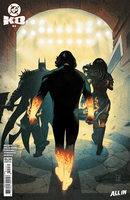 DC K.O. #4 (OF 5) CVR C MIKE DEL MUNDO CARD STOCK VAR