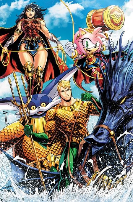 DC X SONIC THE HEDGEHOG METAL LEGION #5 (OF 5) CVR C SERG ACUNA CARD STOCK VAR (Release Date: 09/02/2026)