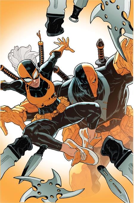 DEATHSTROKE THE TERMINATOR #5 CVR B JEFF SPOKES CARD STOCK VAR