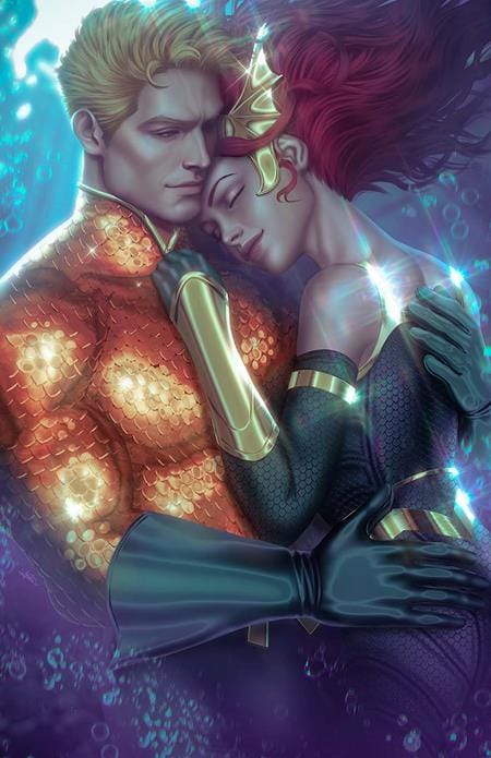 EMPEROR AQUAMAN #19 CVR B ARIEL DIAZ CARD STOCK VAR
