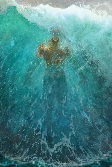 EMPEROR AQUAMAN #19 CVR C RAHZZAH CARD STOCK VAR