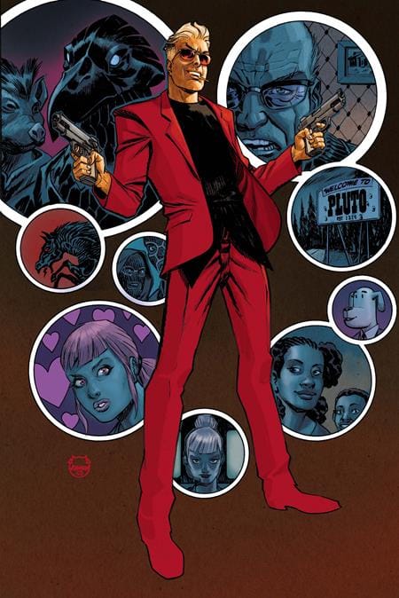 END OF LIFE #1 CVR D DAVE JOHNSON CARD STOCK VAR (MR)