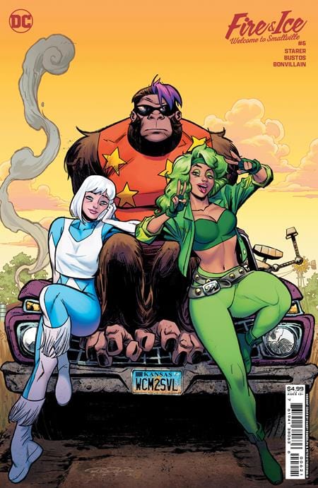 FIRE & ICE WELCOME TO SMALLVILLE #6 (OF 6) CVR B KHARY RANDOLPH CARD STOCK VAR