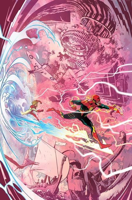 FLASH #30 CVR B RAMON PEREZ CARD STOCK VAR (DC K.O.)
