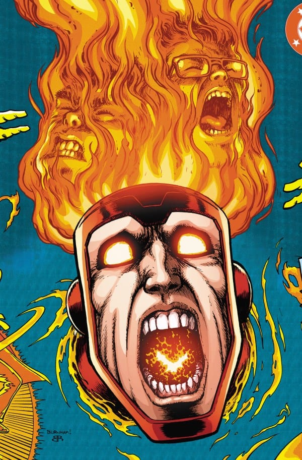 FURY OF FIRESTORM #1 (OF 6) CVR E CHRIS BURNHAM FOIL VAR