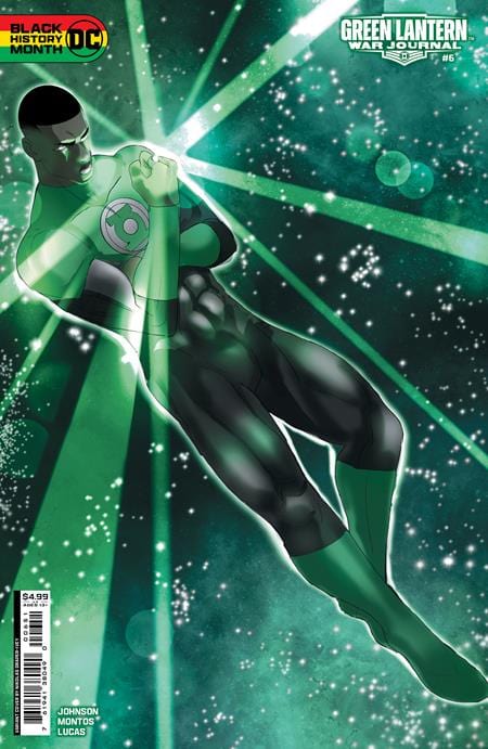 GREEN LANTERN WAR JOURNAL #6 CVR C NIKOLAS DRAPER-IVEY BLACK HISTORY MONTH CARD STOCK VAR