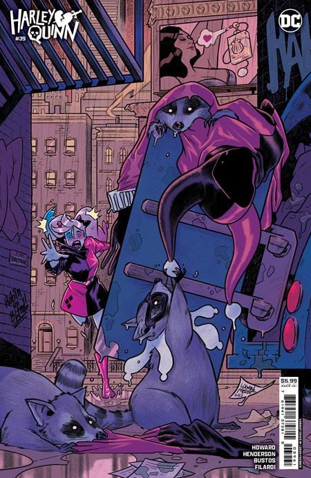HARLEY QUINN #39 CVR C LOGAN FAERBER CARD STOCK VAR