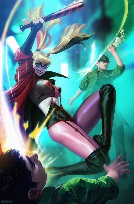 HARLEY QUINN #52 CVR C NOOBOVICH CARD STOCK VAR