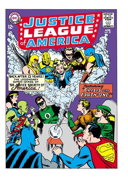 JUSTICE LEAGUE OF AMERICA #21 FACSIMILE EDITION CVR A MIKE SEKOWSKY