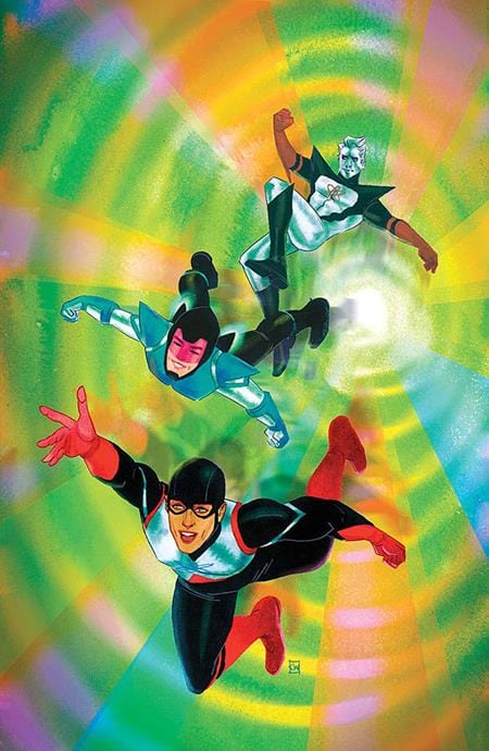 JUSTICE LEAGUE THE ATOM PROJECT #6 (OF 6) CVR C KEVIN WADA CARD STOCK VAR